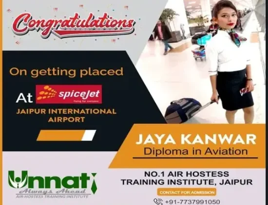 Unnati Air Hostess Training Institute Jaipur