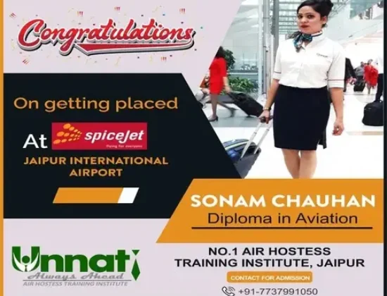 Unnati Air Hostess Training Institute Jaipur